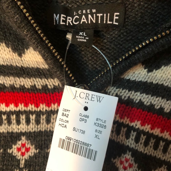 J. Crew Mercantile 3/4 Zip! - Picture 2 of 4